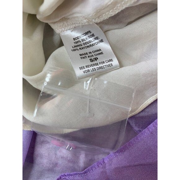 Rainbow Silk Tiered Maxi Dress Sleeveless V-Neck Designer Festival RX10446 - Picture 3 of 11